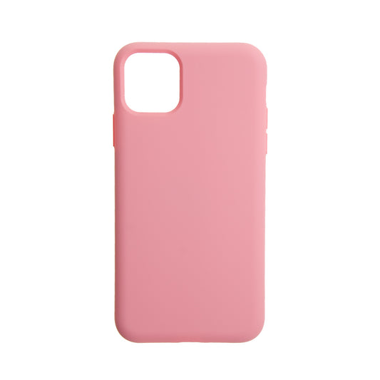 Estuche Silicon El Rey para iPhone 11 Pro Max - Rosado - IPH11PX006