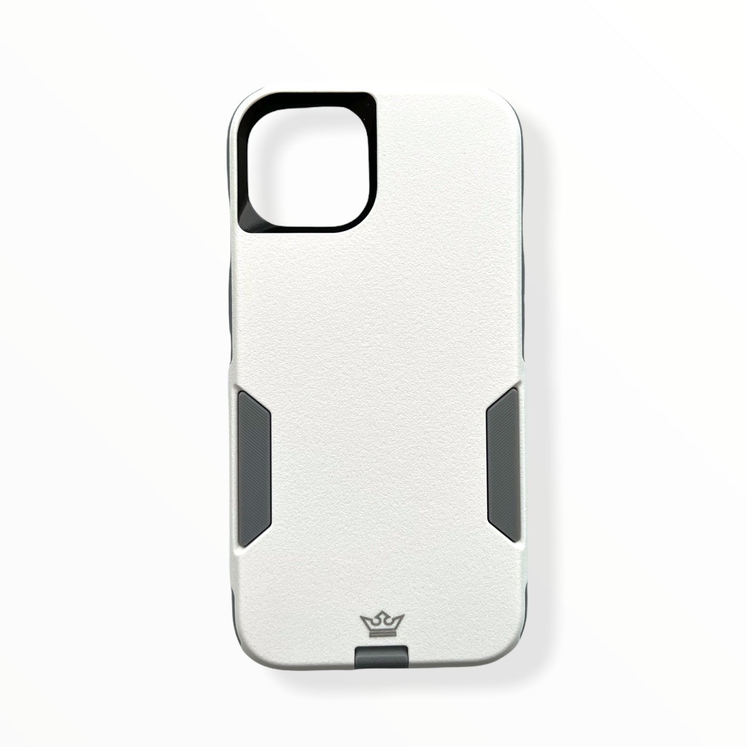 Estuche clasico el rey commuter apple iphone 12 color blanco