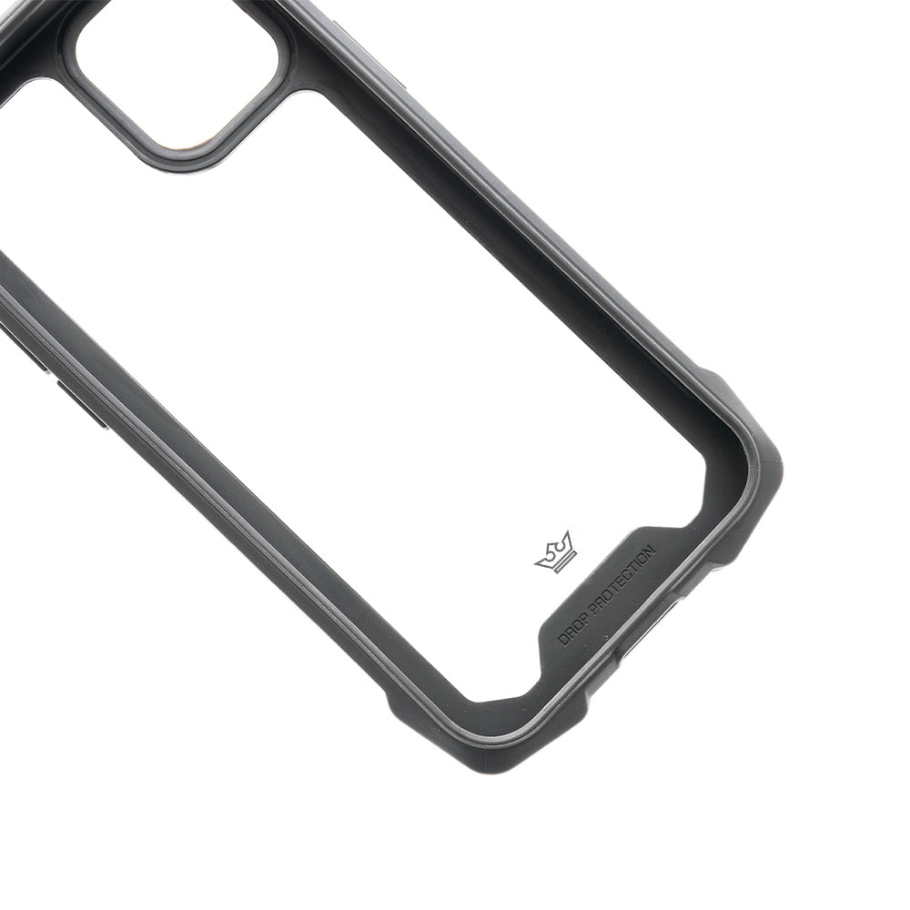 Estuche clasico el rey impact 10 metros de proteccion apple iphone 12 pro max color negro