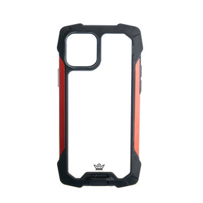 estuche clasico el rey impact 10 metros de proteccion apple iphone 12 pro max color negro / rojo