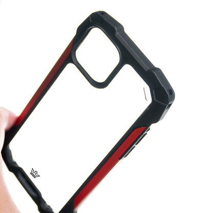 Estuche Clásico El Rey para iPhone 12 Pro Max - Negro/Rojo - IPH12PMESELR03