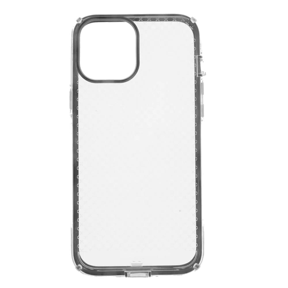 Estuche Protección Rey Anigma para iPhone 12 Pro Max - Gris/Transparente - IPH12PMRA02