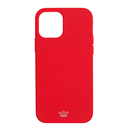 Estuche Silicon El Rey para iPhone 12 Mini - Rojo - IPH12S01