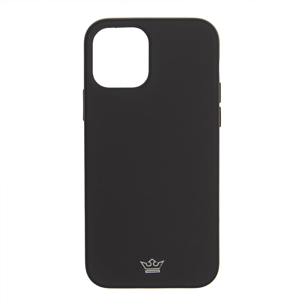 Estuche Silicon El Rey para iPhone 12 Mini - Negro - IPH12S03