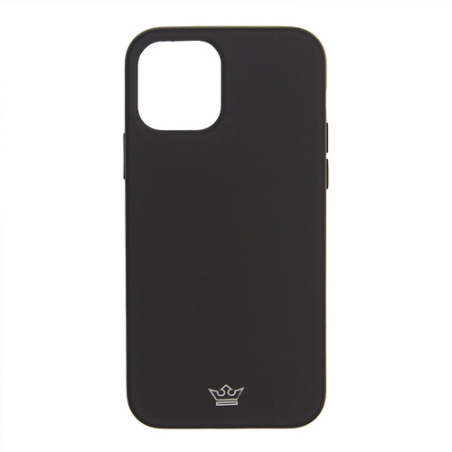 Estuche Silicon El Rey para iPhone 12 Mini - Negro - IPH12S03