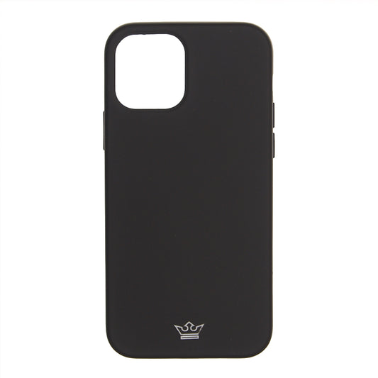 Estuche Silicon El Rey para iPhone 12 Mini - Negro - IPH12S03