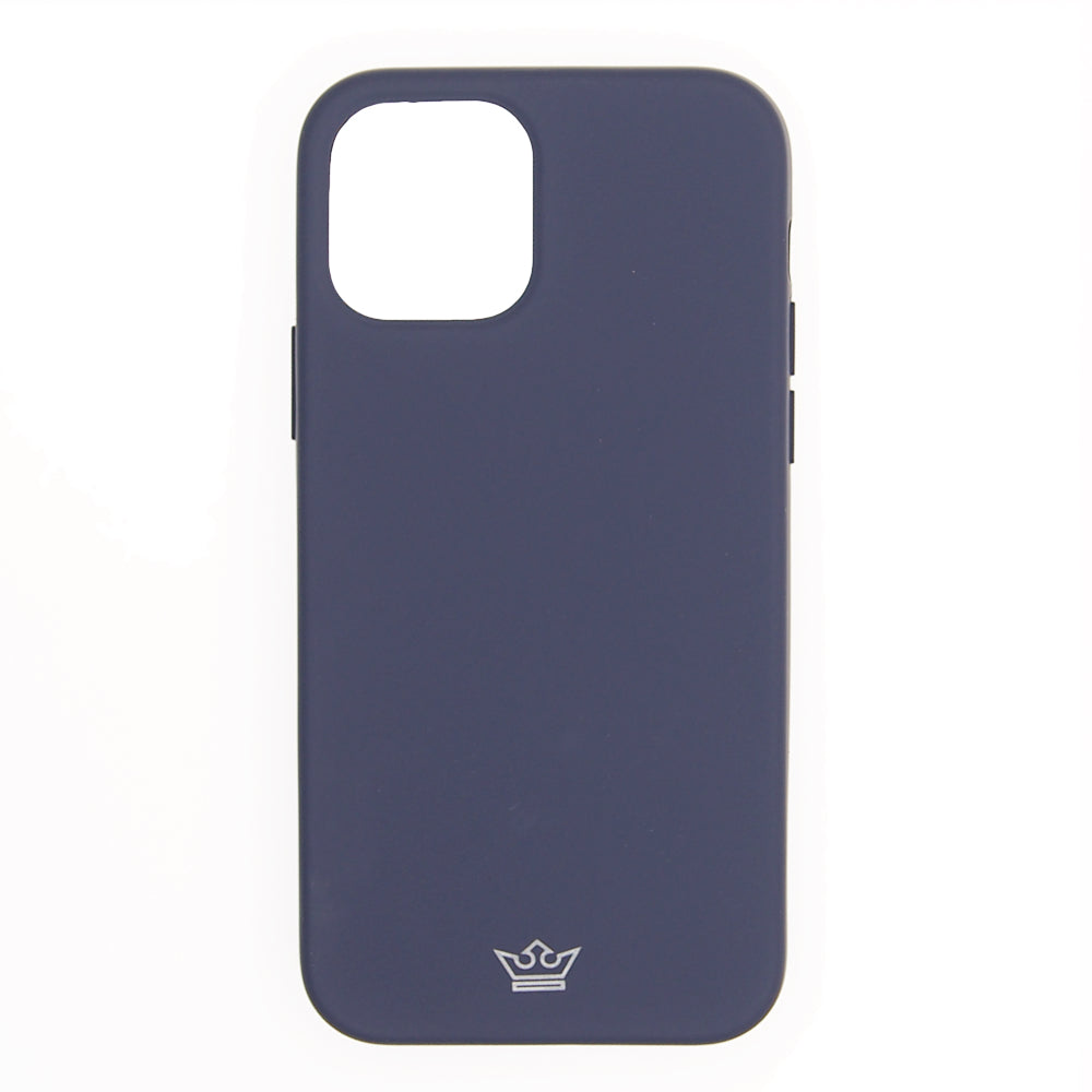 Estuche Silicon Azul Marino para iPhone 12 Mini - IPH12S04
