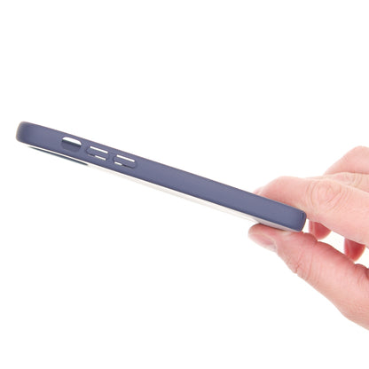 Estuche Silicon Azul Marino para iPhone 12 Mini - IPH12S04