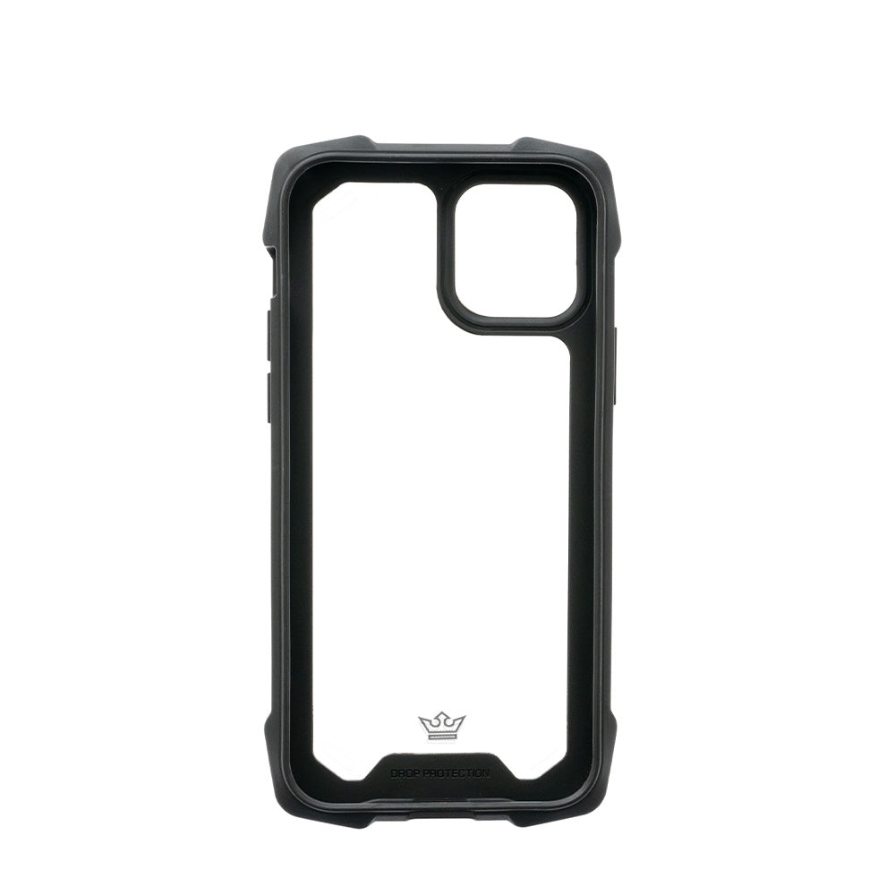 Estuche Clásico El Rey para iPhone 13 Pro Max - Negro/Plateado - IPH13PMESELR03