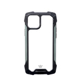 Estuche clasico el rey impact 10 metros de proteccion apple iphone 13 pro max color negro / gris