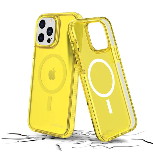 Estuche Prodigee Safetee Neo Lemon Verde para iPhone 13 Pro - IPH13PPCN12