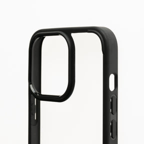 estuches clasico spigen transparente marco apple iphone 13 pro color negro / transparente