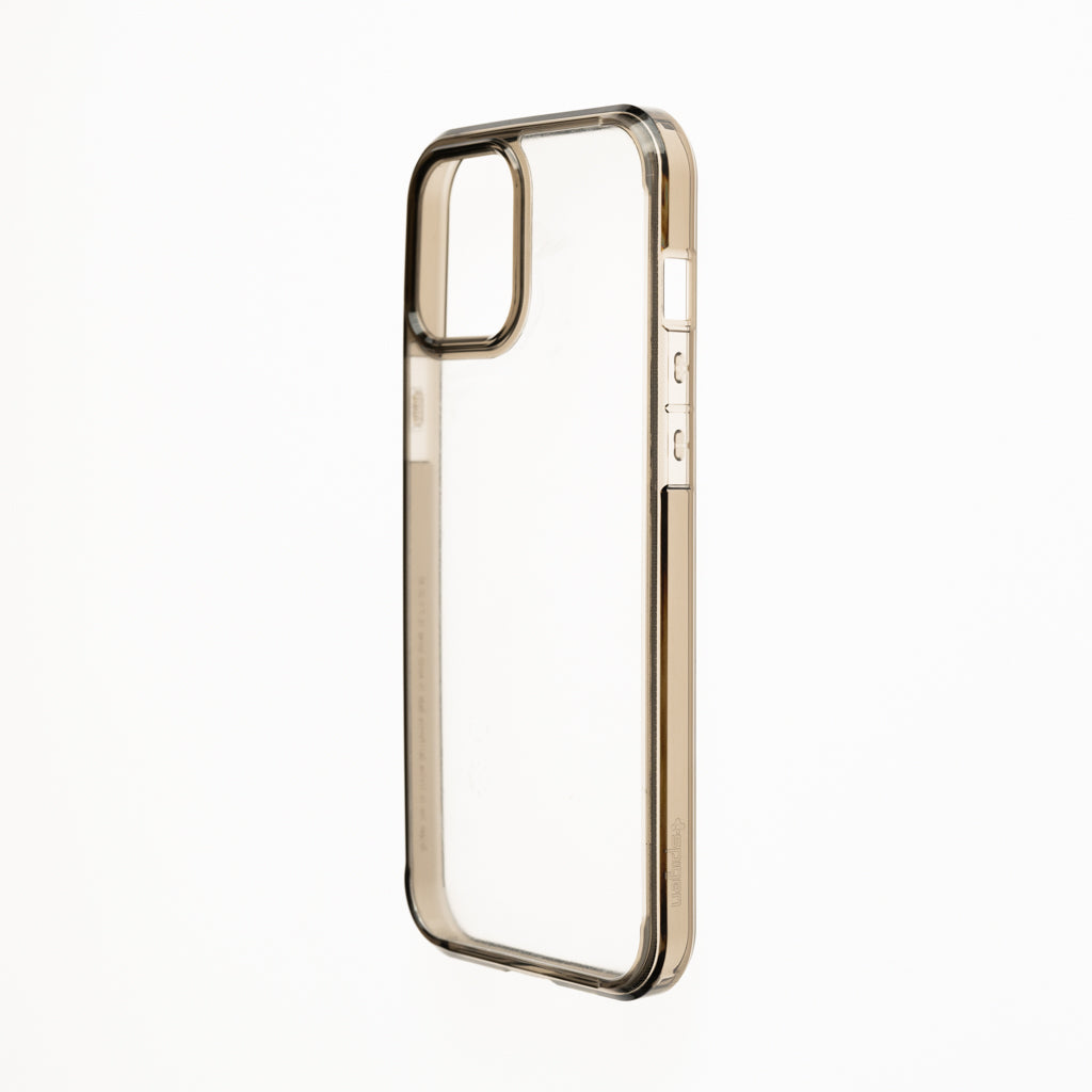 Estuche Spigen Transparente para iPhone 13 Pro - Gris - IPH13PTF04