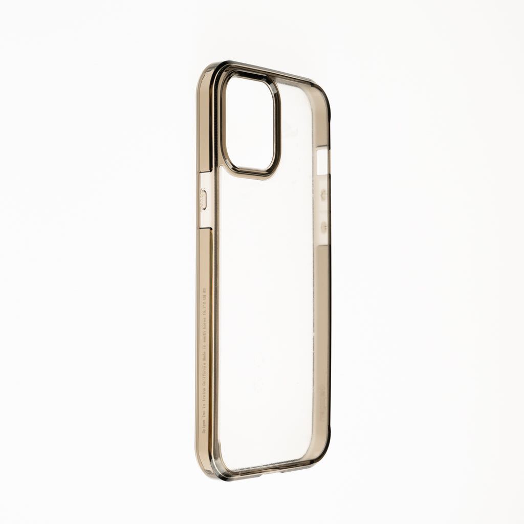 Estuche Spigen Transparente para iPhone 13 Pro - Gris - IPH13PTF04