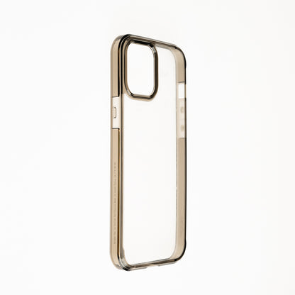 Estuche Spigen Transparente para iPhone 13 Pro - Gris - IPH13PTF04