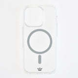 Estuche magsafe el rey symmetry con magsafe apple iphone 14 plus color transparente