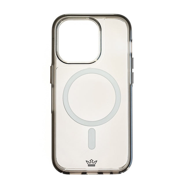 Estuche MagSafe El Rey para iPhone 14 Plus - Gris/Transparente - IPH14PELMGT03
