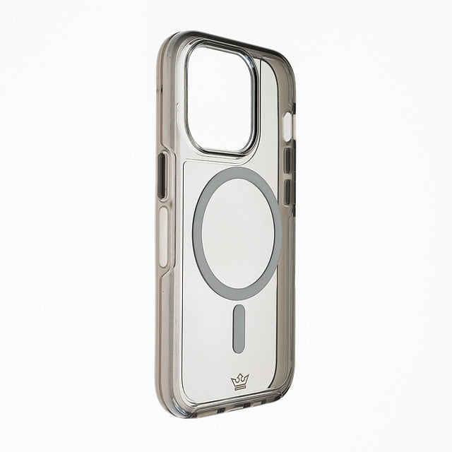 Estuche MagSafe El Rey para iPhone 14 Plus - Gris/Transparente - IPH14PELMGT03