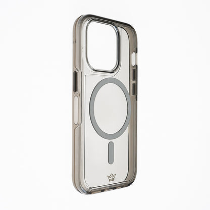 Estuche MagSafe El Rey para iPhone 14 Plus - Gris/Transparente - IPH14PELMGT03