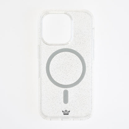 Estuche MagSafe El Rey Symmetry - iPhone 14 Pro Transparente - IPH14PRELMGT02