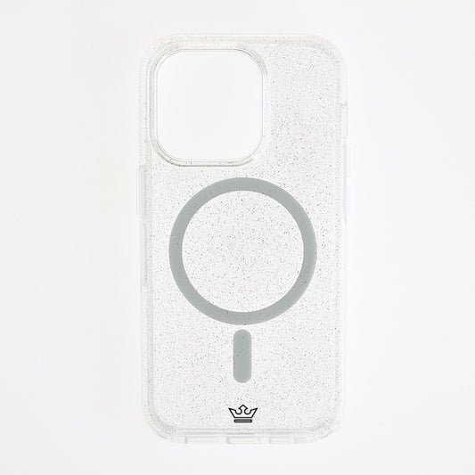 Estuche MagSafe El Rey Symmetry - iPhone 14 Pro Transparente - IPH14PRELMGT02