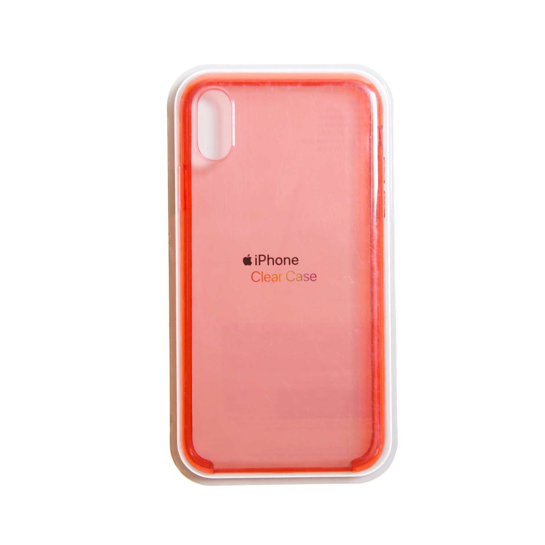 Estuche Transparente Rojo para iPhone 6 Plus / 6s Plus - IPH6PAPCL002