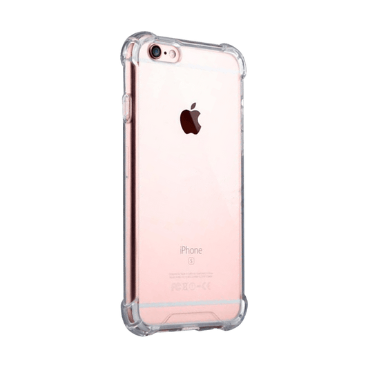 Estuche proteccion el rey hard case reforzado apple iphone 6 plus color transparente