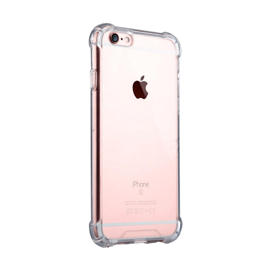 estuches proteccion el rey hard case reforzado apple iphone 6 plus color transparente