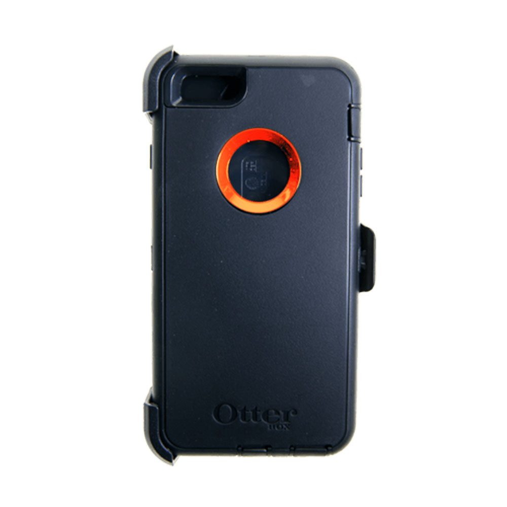 Estuche proteccion otterbox defender apple iphone 6 plus color negro / naranja