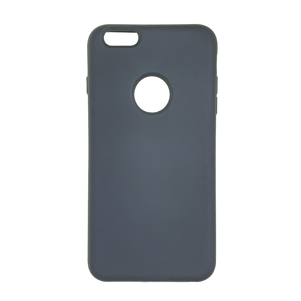 Estuches Silicon El Rey Silicon Apple Iphone 6 Plus Color Gris