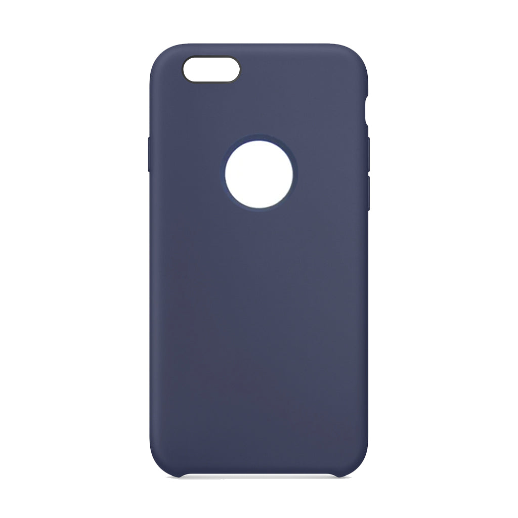 Estuches Silicon El Rey Silicon Apple Iphone 6 Plus Color Azul