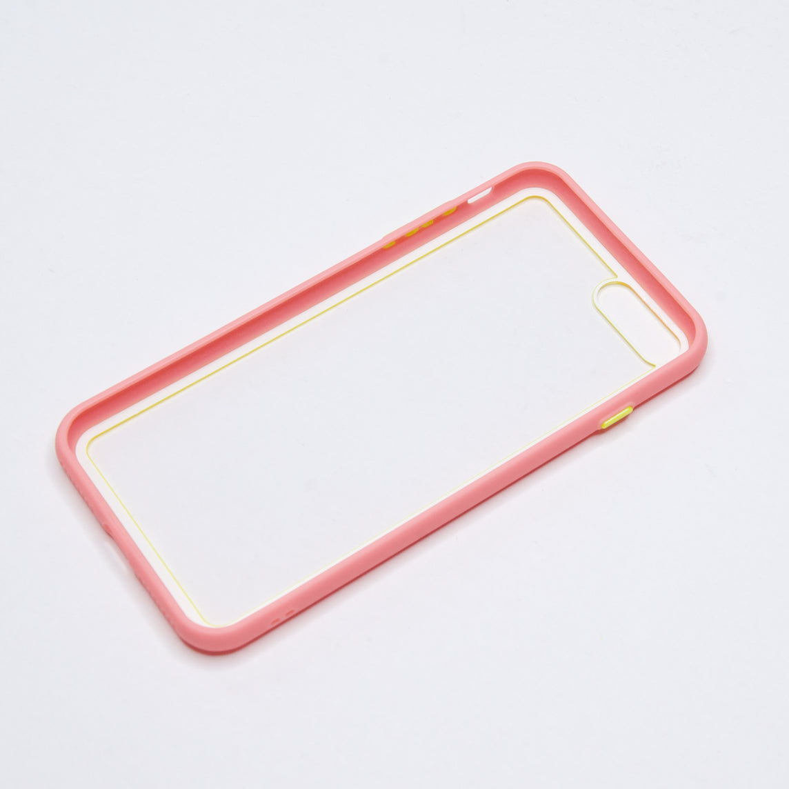 Estuche Transparente Rey para iPhone 7/8 - Rosado - IPH7MCA05