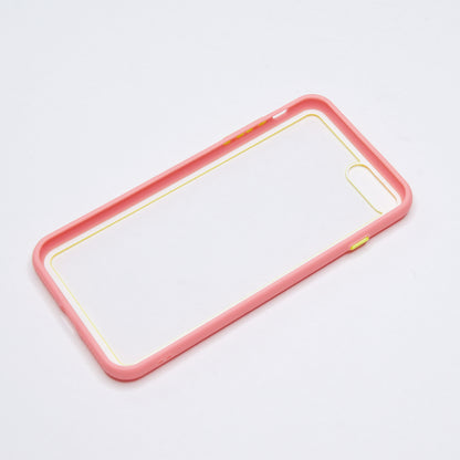 Estuche Transparente Rey para iPhone 7/8 - Rosado - IPH7MCA05