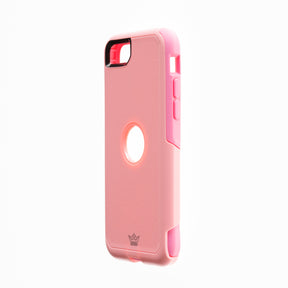 estuche clasico el rey commuter apple iphone se color rosado