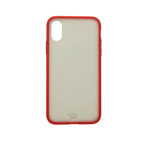 estuche proteccion el rey hard case marcohumo apple iphone xs max color rojo