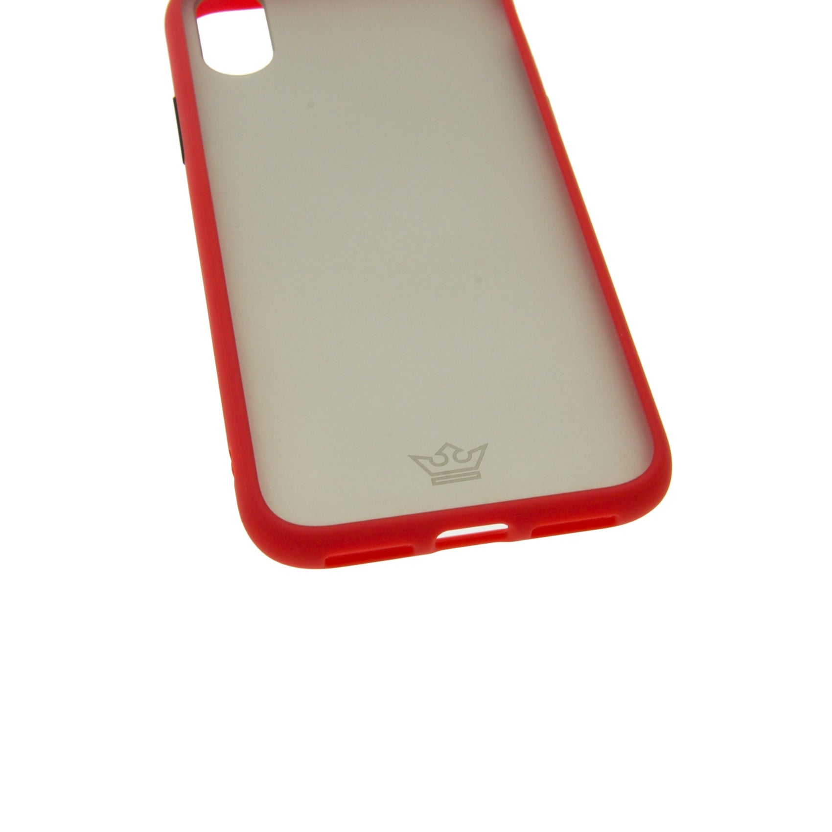 estuche proteccion el rey hard case marcohumo apple iphone xs max color rojo