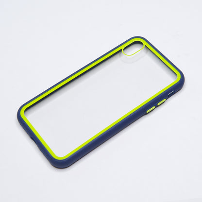 Estuche Transparente Rey iPhone XS Max - Azul/Transparente - IPHXMMCA01