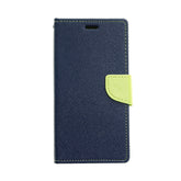 estuches carteras goospery fancy diary apple iphone x color azul marino / verde