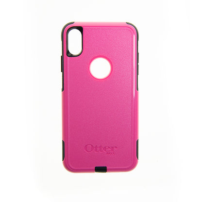 Estuche OtterBox Commuter para iPhone Xs Max - Rosado/Negro - IPHXSMCOM003
