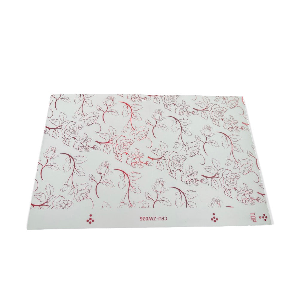 Lámina Parte Trasera Lensun Deluxe Rosas Rojo - LENDLA13