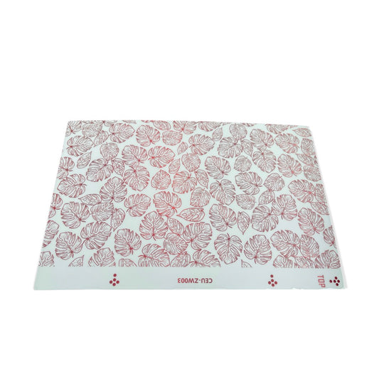 Lámina Parte Trasera Lensun Deluxe - Rojo - LENDLA15