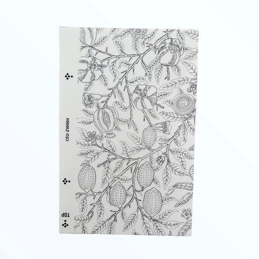 Lamina Parte Trasera Lensun Deluxe Frutas - Negro - LENDLB22