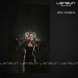 Lamina parte trasera lensun film ppda para la parte trasera estilo 13 harley quinn