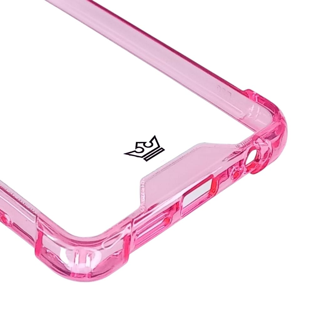 Estuche Reforzado El Rey Hard Case Rosado para Huawei P30 - P30HCR002