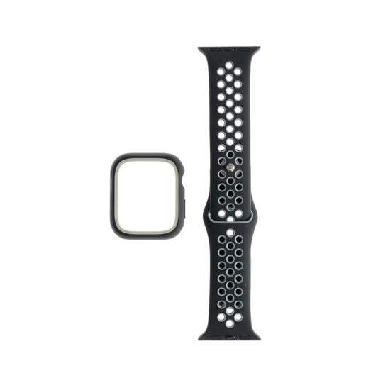 Pulsera Nike + Bumper Negro/Gris 41mm - PLBM27