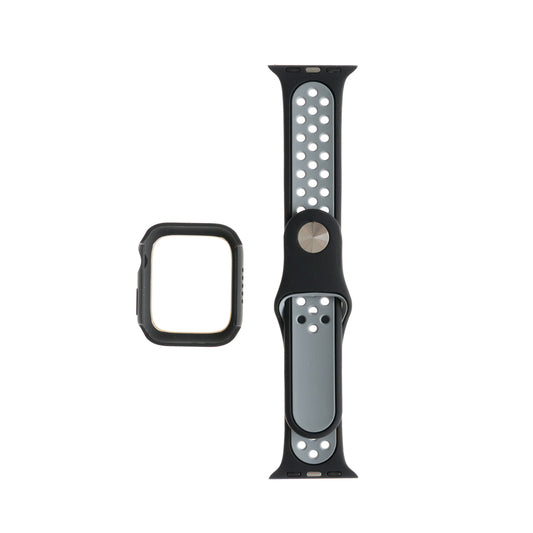 Pulsera Nike + Bumper Negro/Gris 41mm - PLBM27