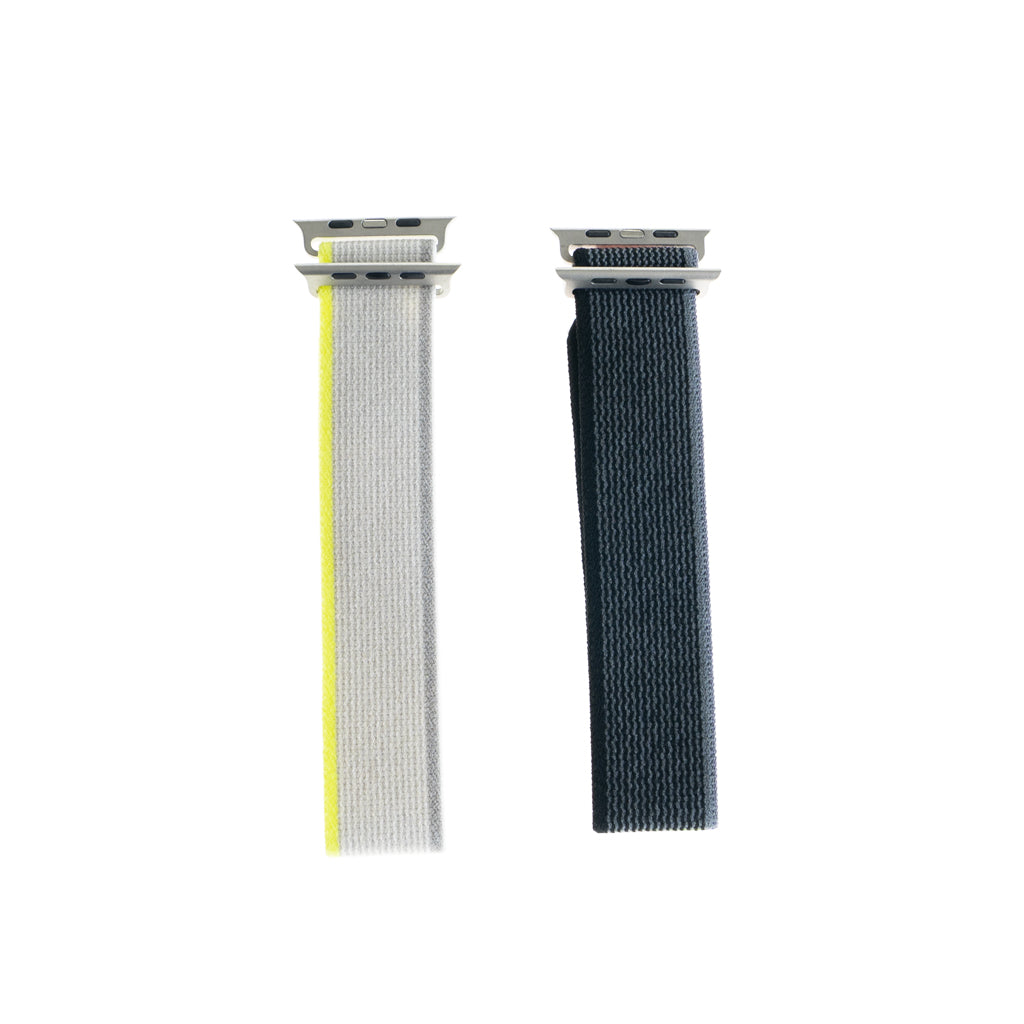 Pulsera Trail Loop Pack 2 Unidades - Negro/Naranja y Gris/Verde - PTLP01