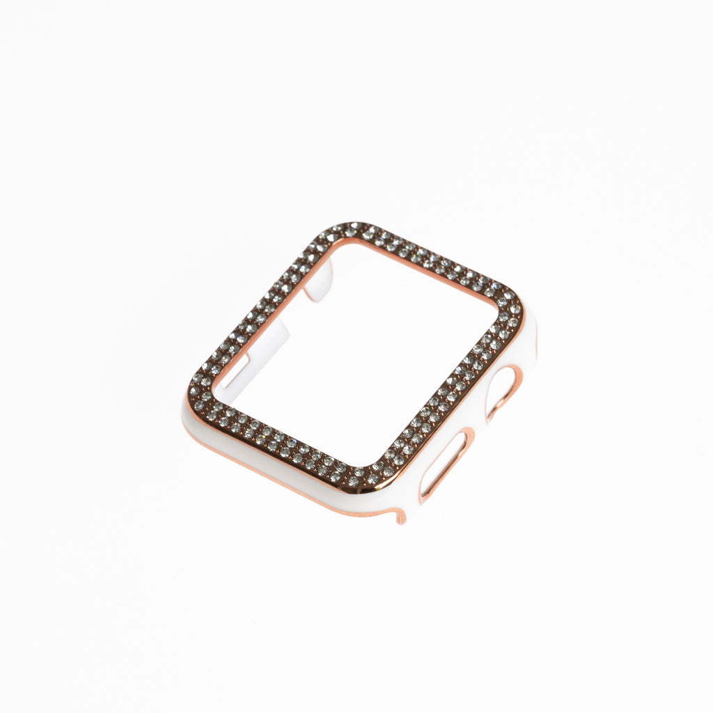Pulsera Bumper de Diamantes 44 mm - Blanco - PULDBG19