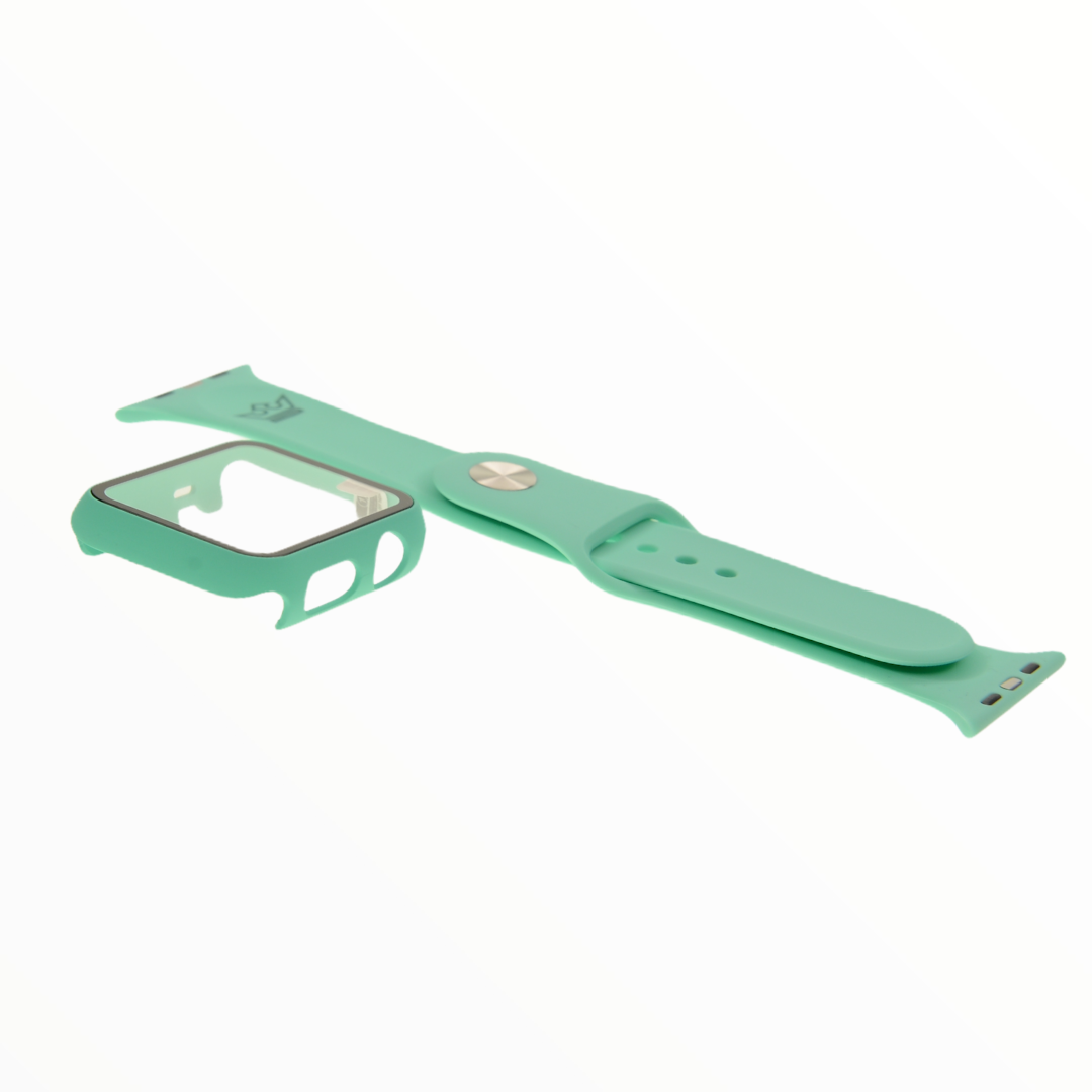 Pulsera y Bumper El Rey para Apple Watch 42mm - Menta - PULGGG02