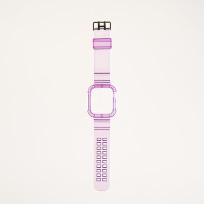 Pulsera Bumper Rugged Morado para Apple Watch 45mm - PULRG13